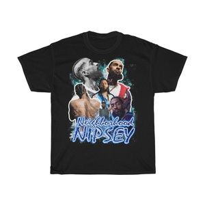 Vintage Style Nipsey Hussle 90s Rap Tee